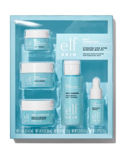 ELF Holy Hydration! Hydrated Ever After Skincare Mini Kit