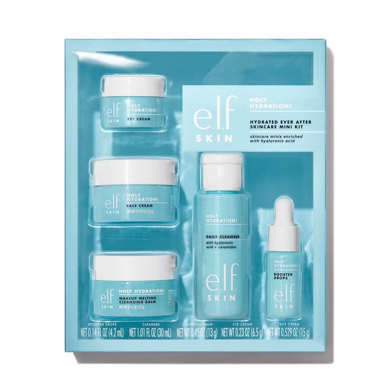 ELF Holy Hydration! Hydrated Ever After Skincare Mini Kit