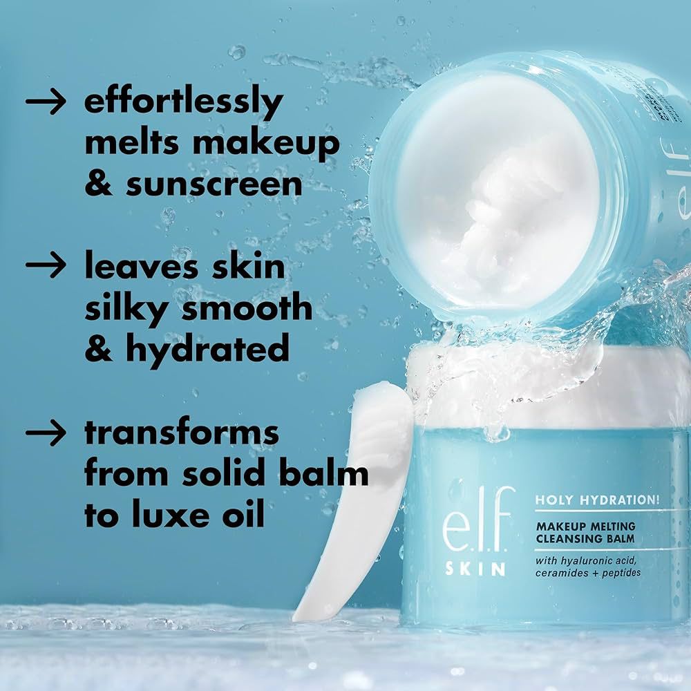 ELF Holy Hydration! Makeup Melting Cleansing Balm - Image 3