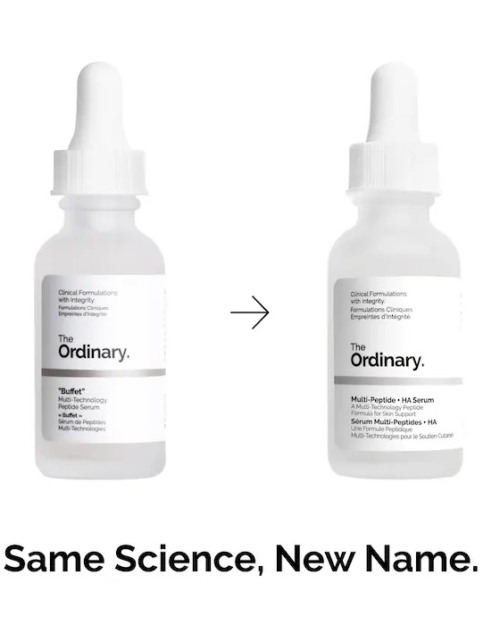 The Ordinary Buffet Multipeptide + HA