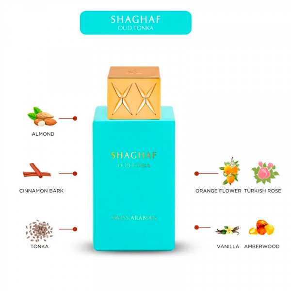 Swiss Arabian perfumes SHAGHAF OUD TONKA EDP - Image 2