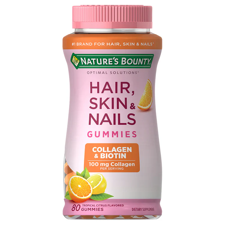 Nature's Bounty Hair Skin & Nails 2500Mcg Biotin - Tropical