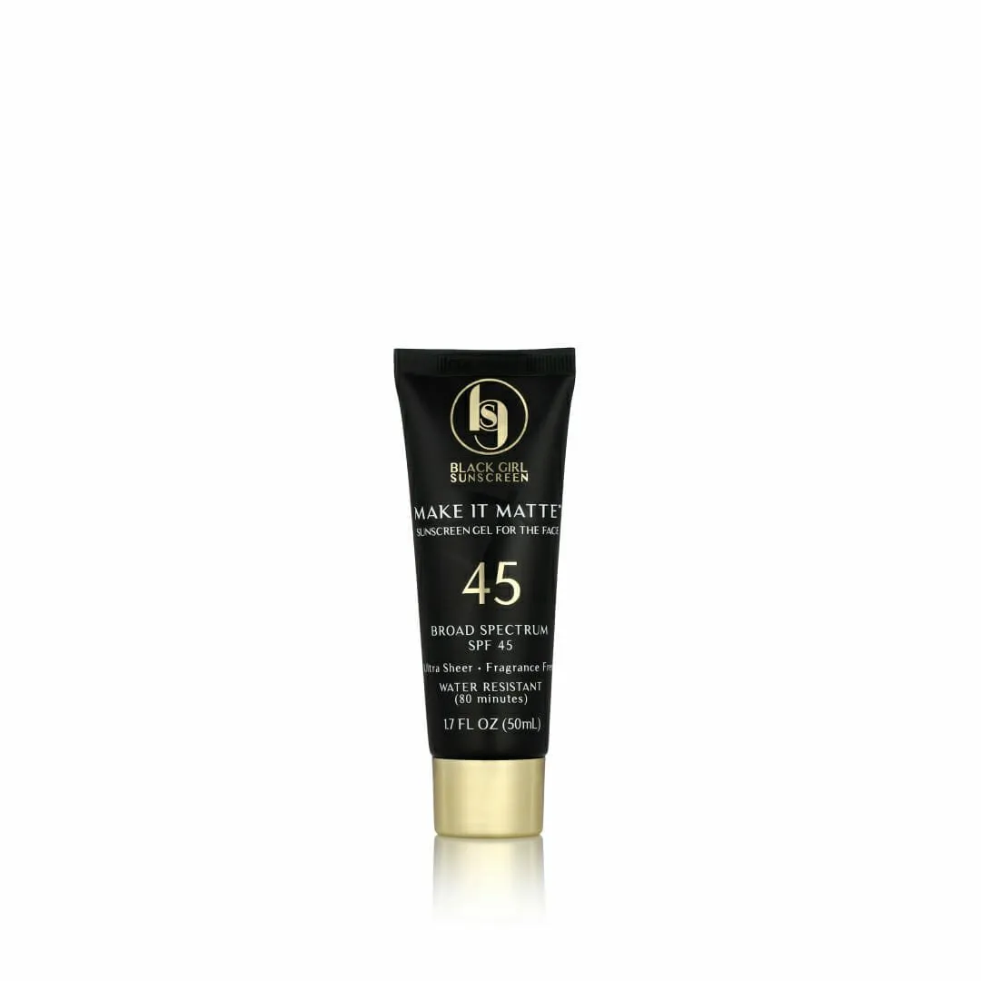 Black Girl Sunscreen Make It Matte Spf 45 Water Resistant