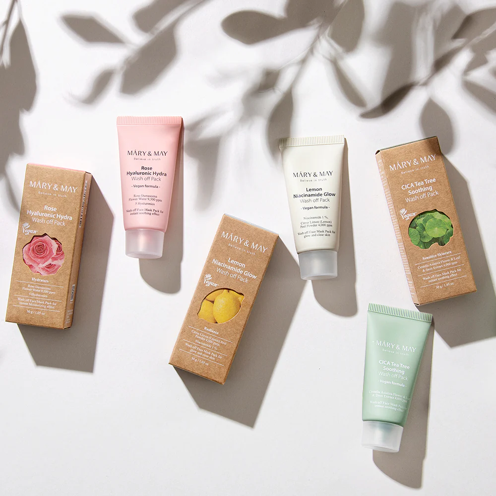 Mary&May - Vegan Wash Off Mask Mini Gift Set - Image 2