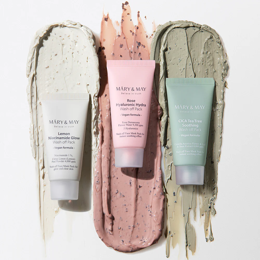Mary&May - Vegan Wash Off Mask Mini Gift Set - Image 3