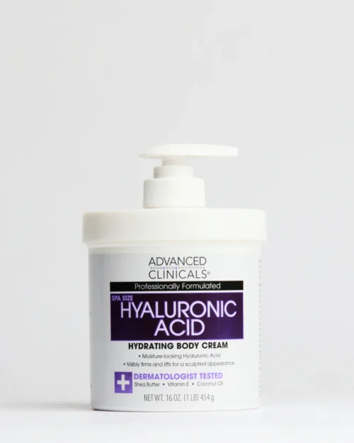 Advanced Clinicals Hyaluronic Acid Body Cream