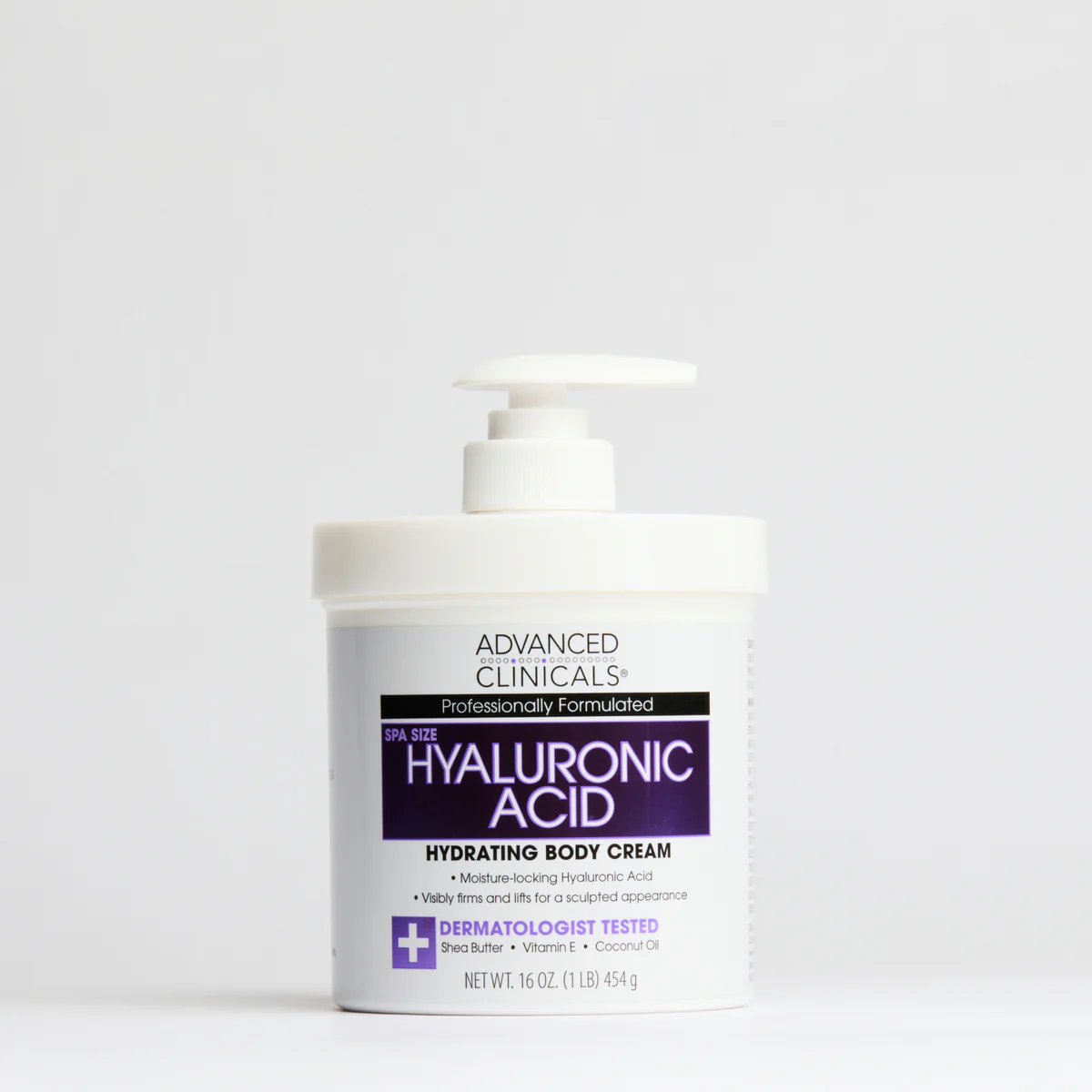 Advanced Clinicals Hyaluronic Acid Body Cream
