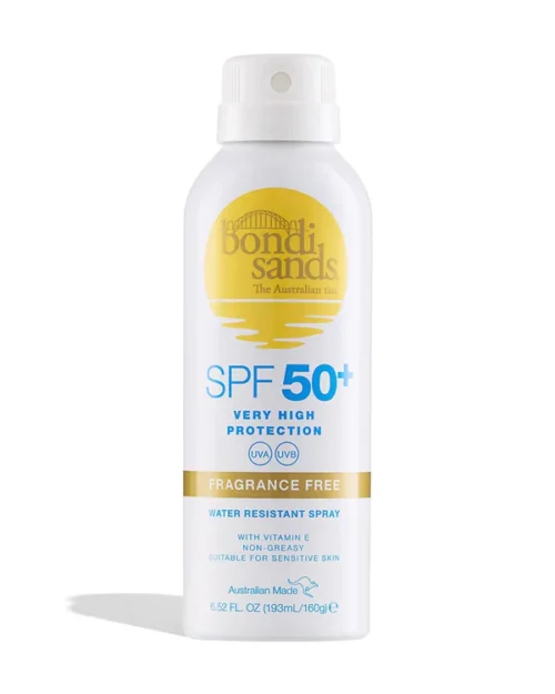 Bondi Sands SPF 50+ Fragrance Free Aerosol Mist Spray