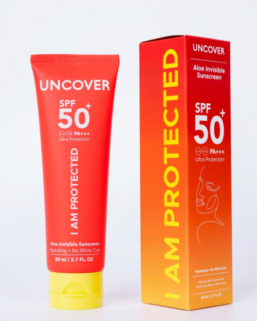 UNCOVER SKINCARE I Am Protected Aloe Invisible Sunscreen