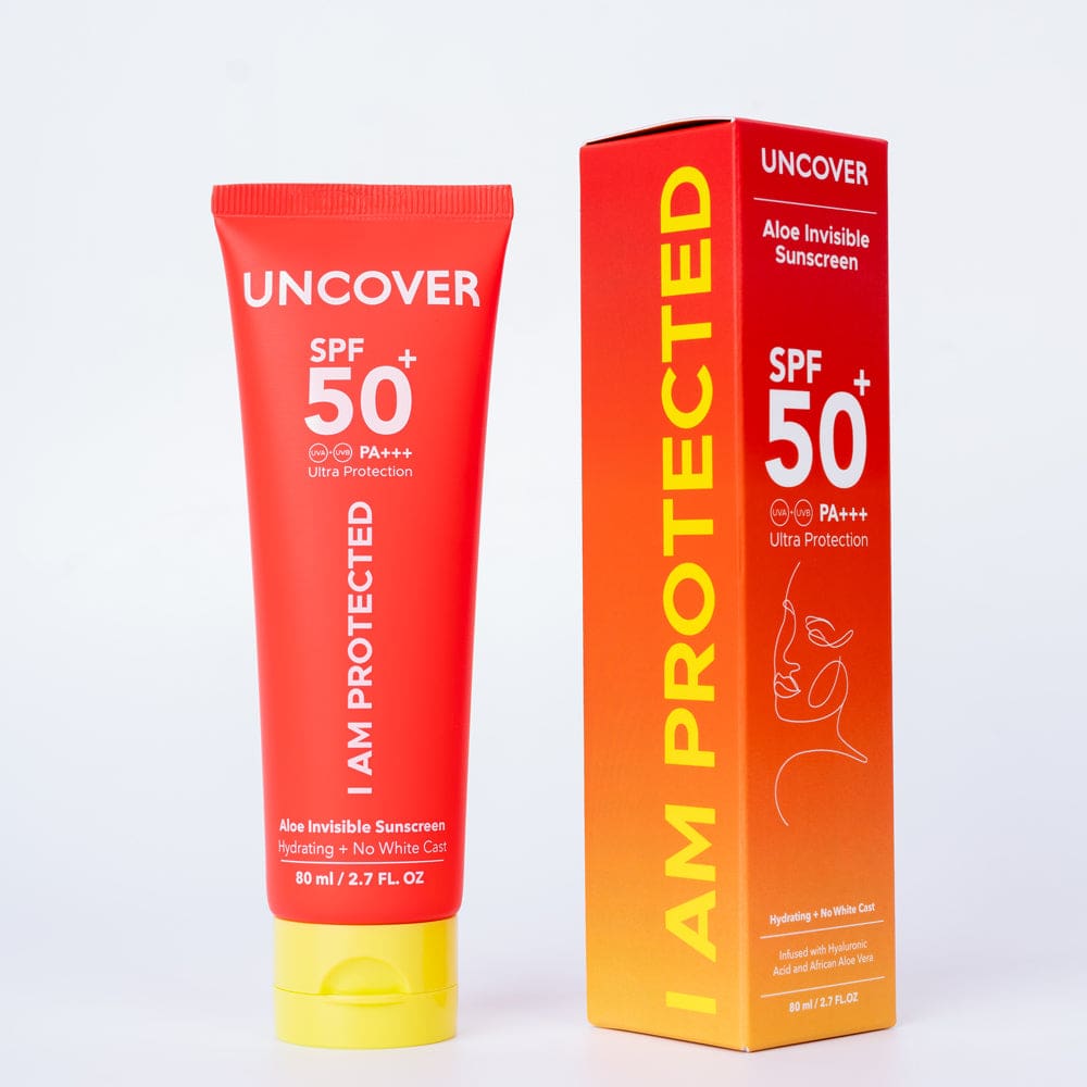 UNCOVER SKINCARE I Am Protected Aloe Invisible Sunscreen