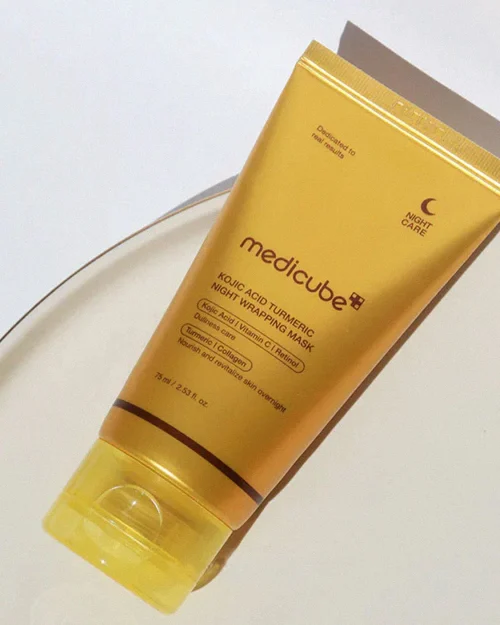 Medicube Kojic Acid Turmeric Night Wrapping Mask