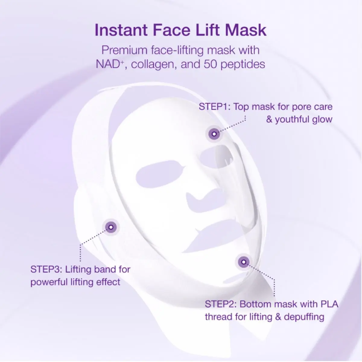 Numbuzin No.9 NAD+ 5 peptides face mask - Image 3