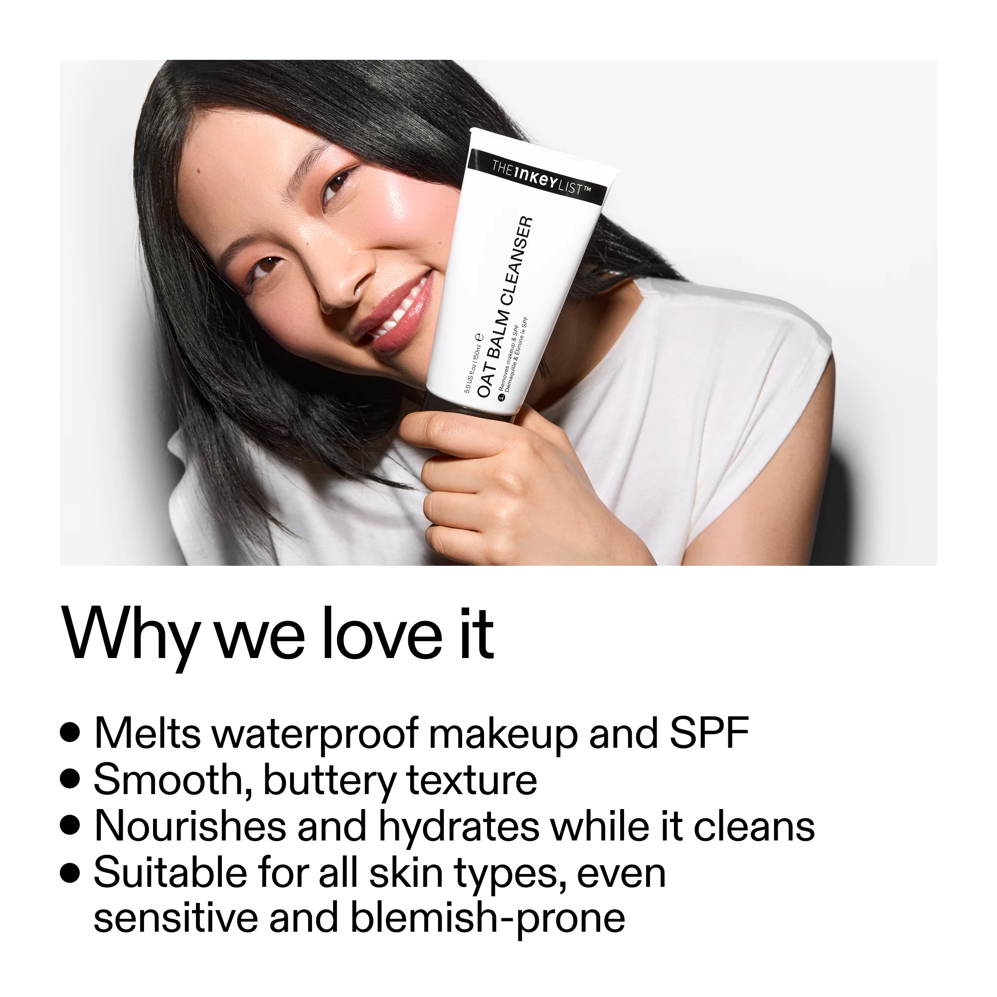 The INKEY List Oat Cleansing Balm - Image 3
