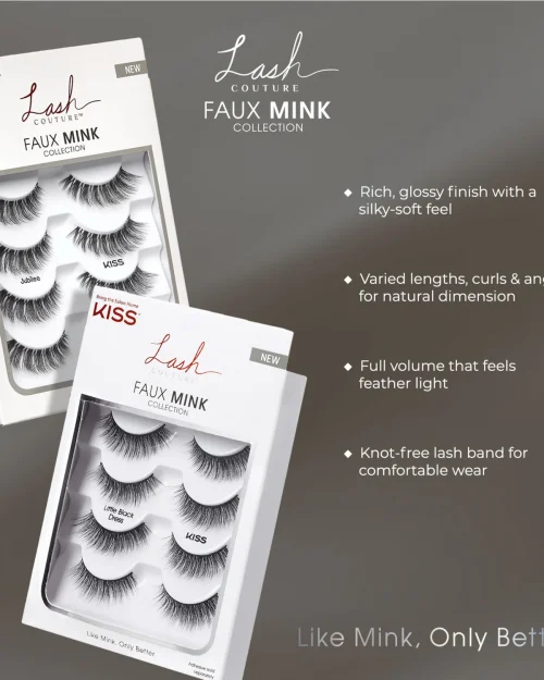 Kiss Beauty Lash Couture - Faux Mink