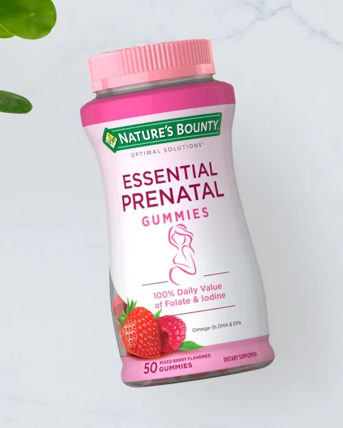 Nature's Bounty Optimal Solutions Essential Prenatal Gummies - Mixed Berry 50 Gummies