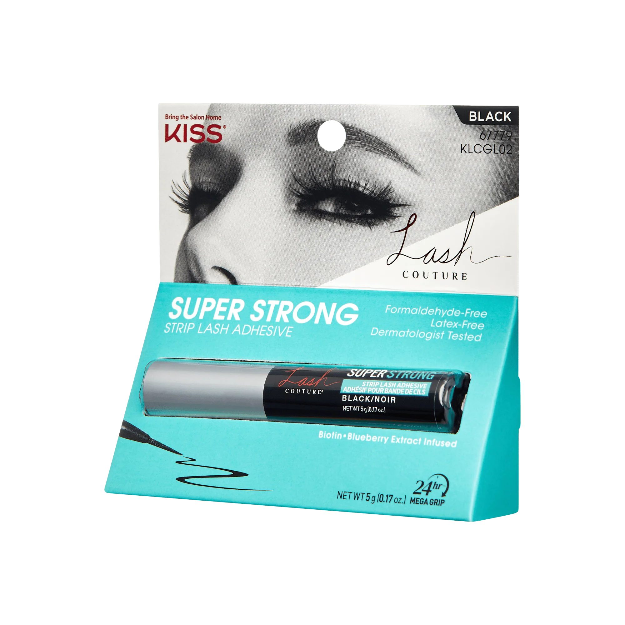 Kiss Beauty Lash Super Strong Strip Lash Adhesive - Black