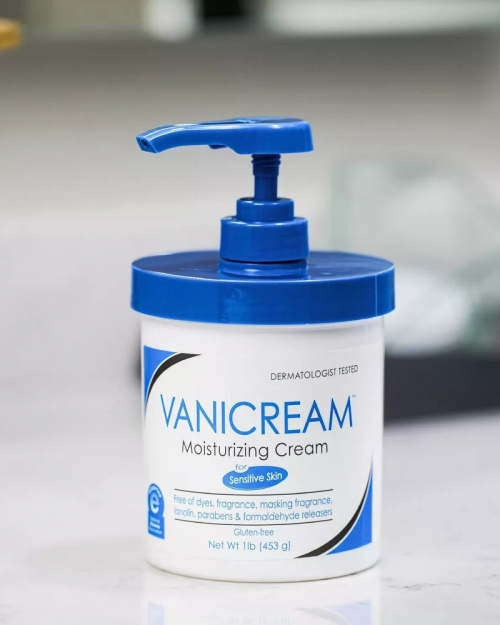 Vanicream Moisturizing Skin Cream with Pump Dispenser