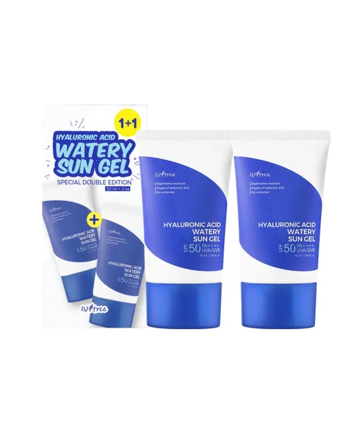 Isntree Hyaluronic Acid Watery Sun Gel Spf 50 Twin Pack