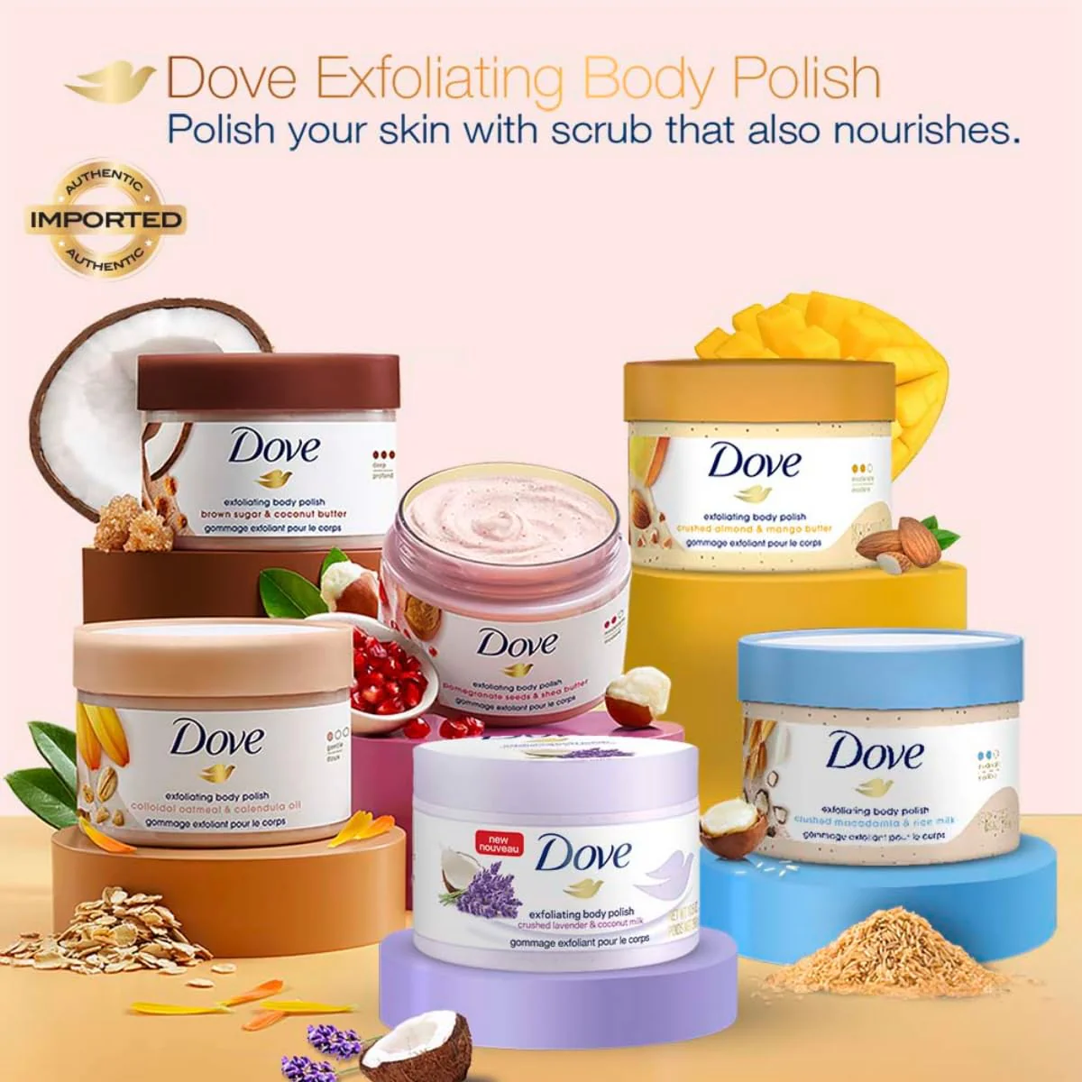 Dove Brown Body Polish