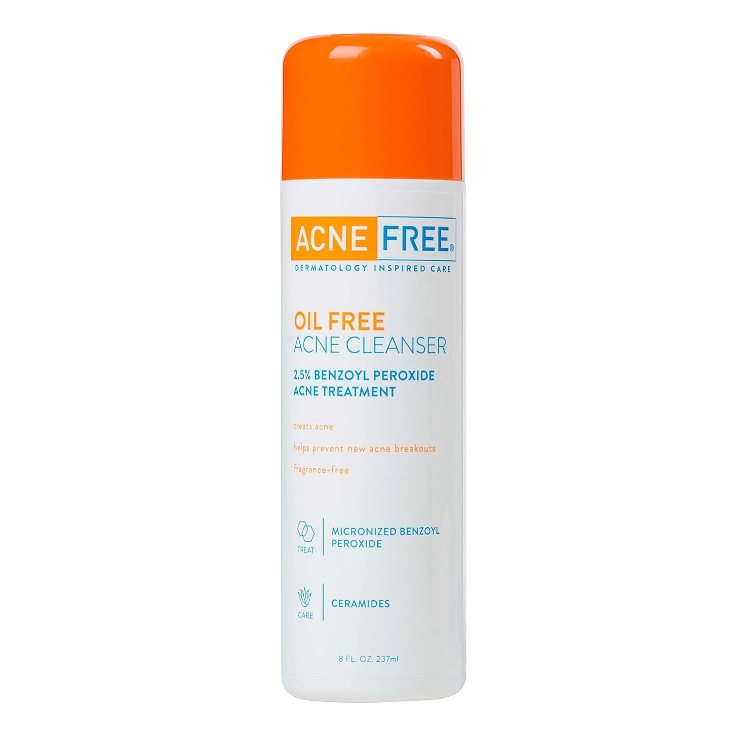 Acne Free Oil Free Acne Cleanser 2.5% Benzoyl Peroxide