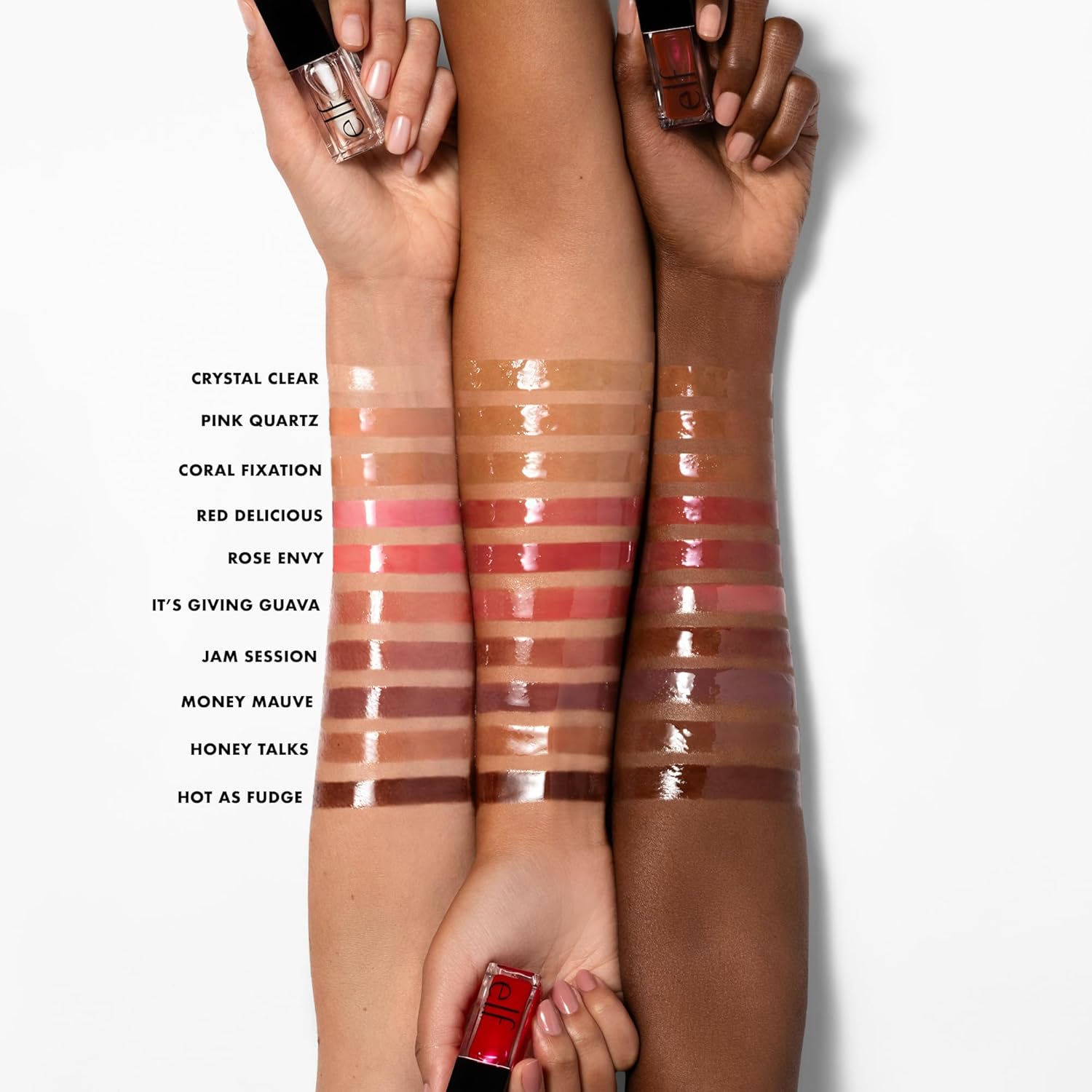 e.l.f. Glow Reviver Lip Oil, Nourishing Tinted Lip Oil - Jam Session - Image 2