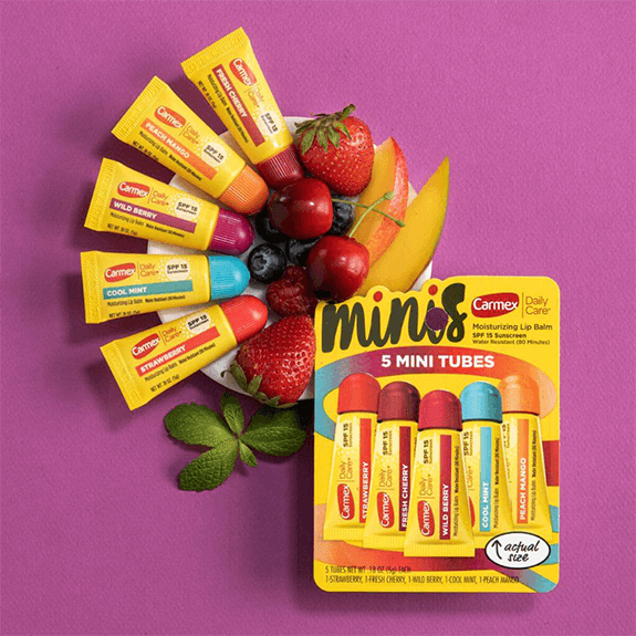 Carmex Daily Care Minis Moisturizing Lip Balm Tubes - Image 2