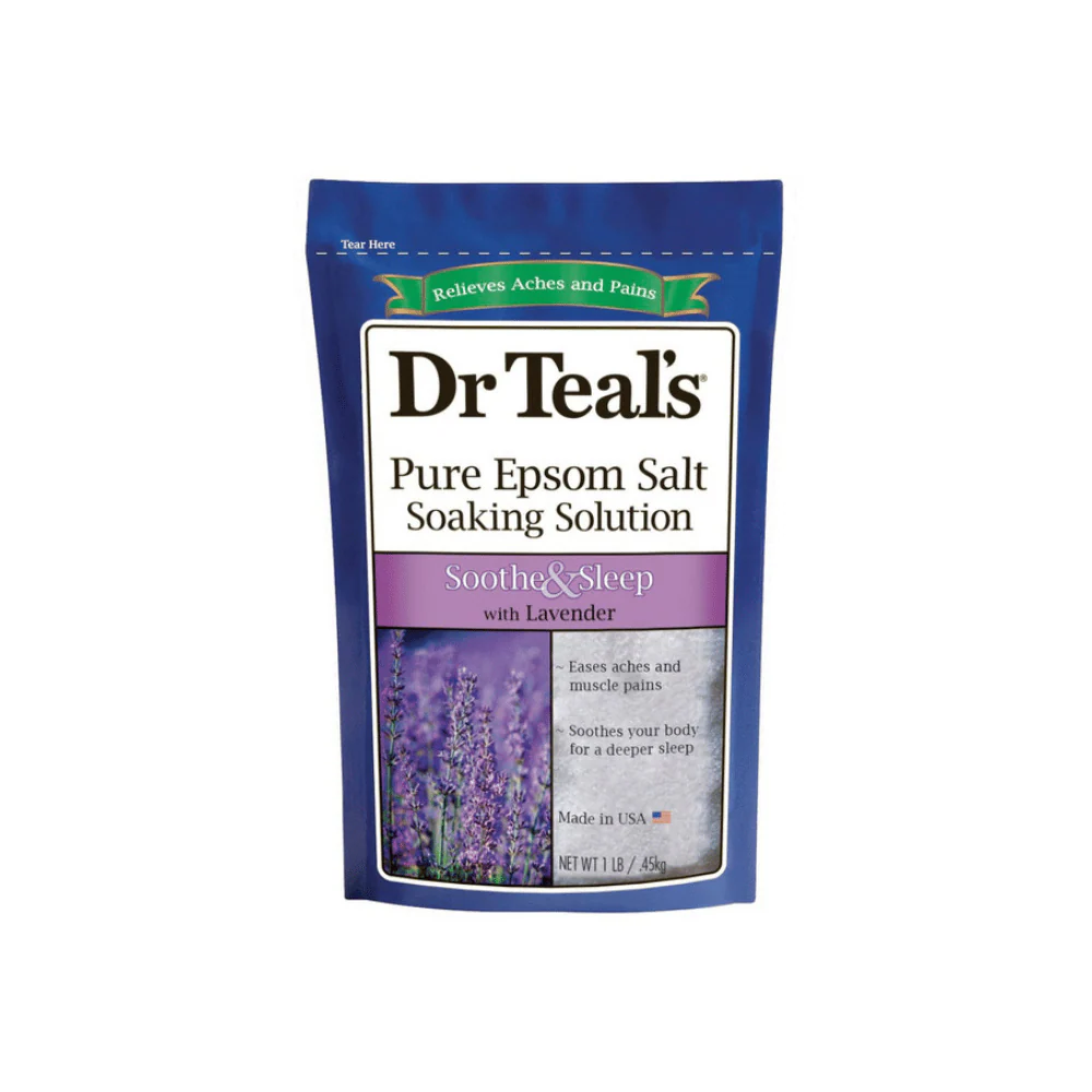 Dr Teal Pure Epsom Salt Soaking Solution - Lavender