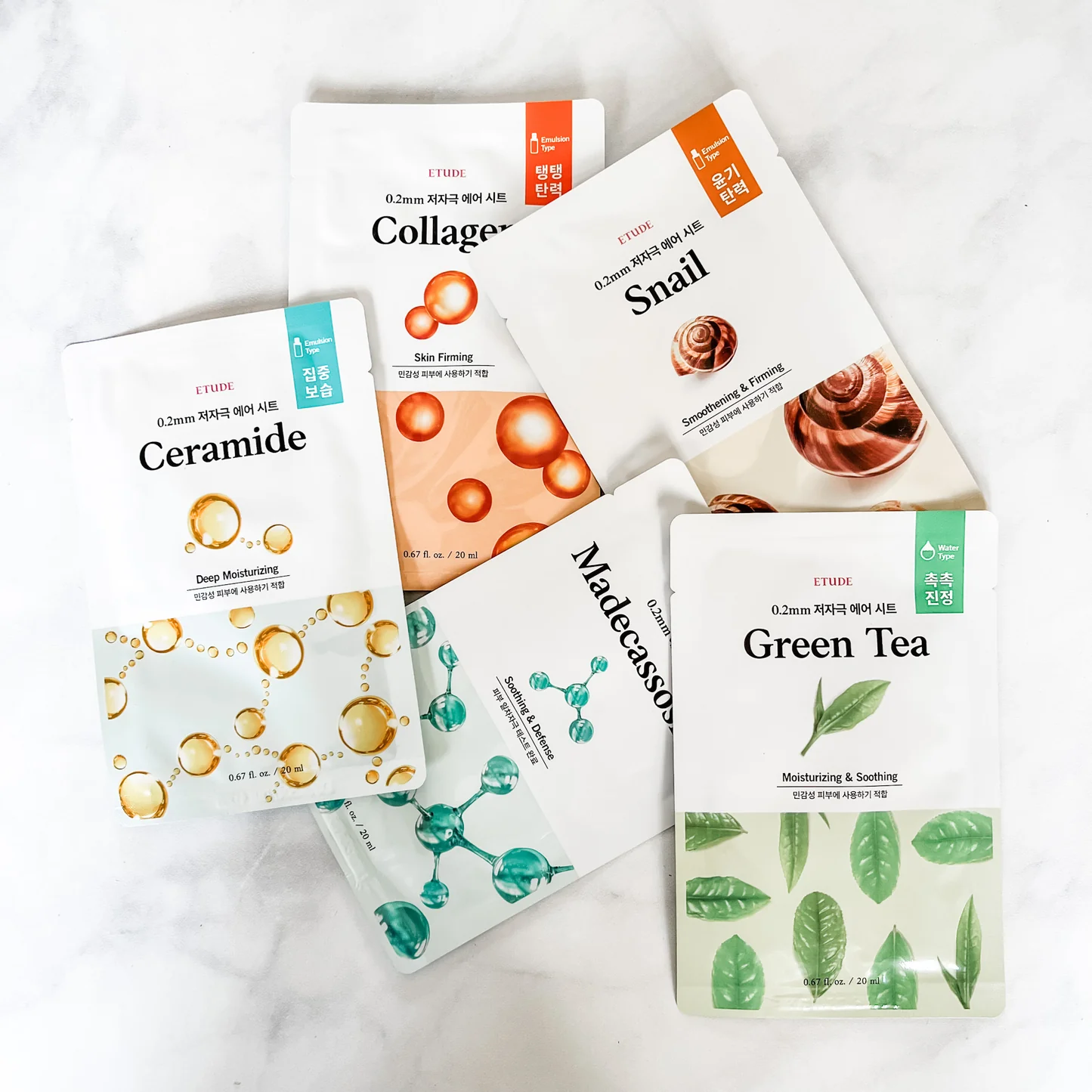 Etude House Face Masks