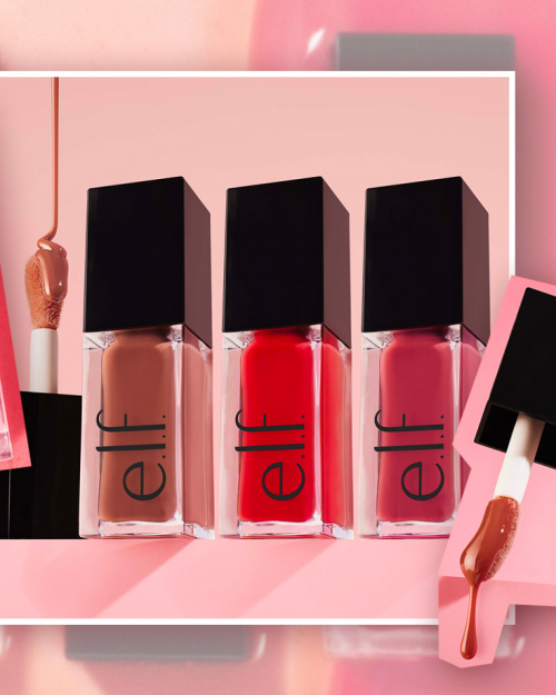 e.l.f. Glow Reviver Lip Oil, Nourishing Tinted Lip Oil - Jam Session