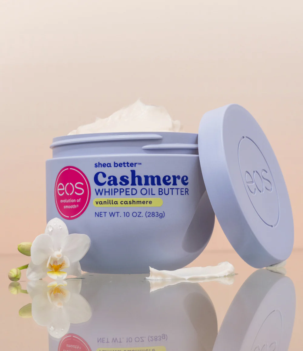 EOS Shea Better Cashmere Whipped Oil Body Butter - Vanilla Cashmere - Image 2