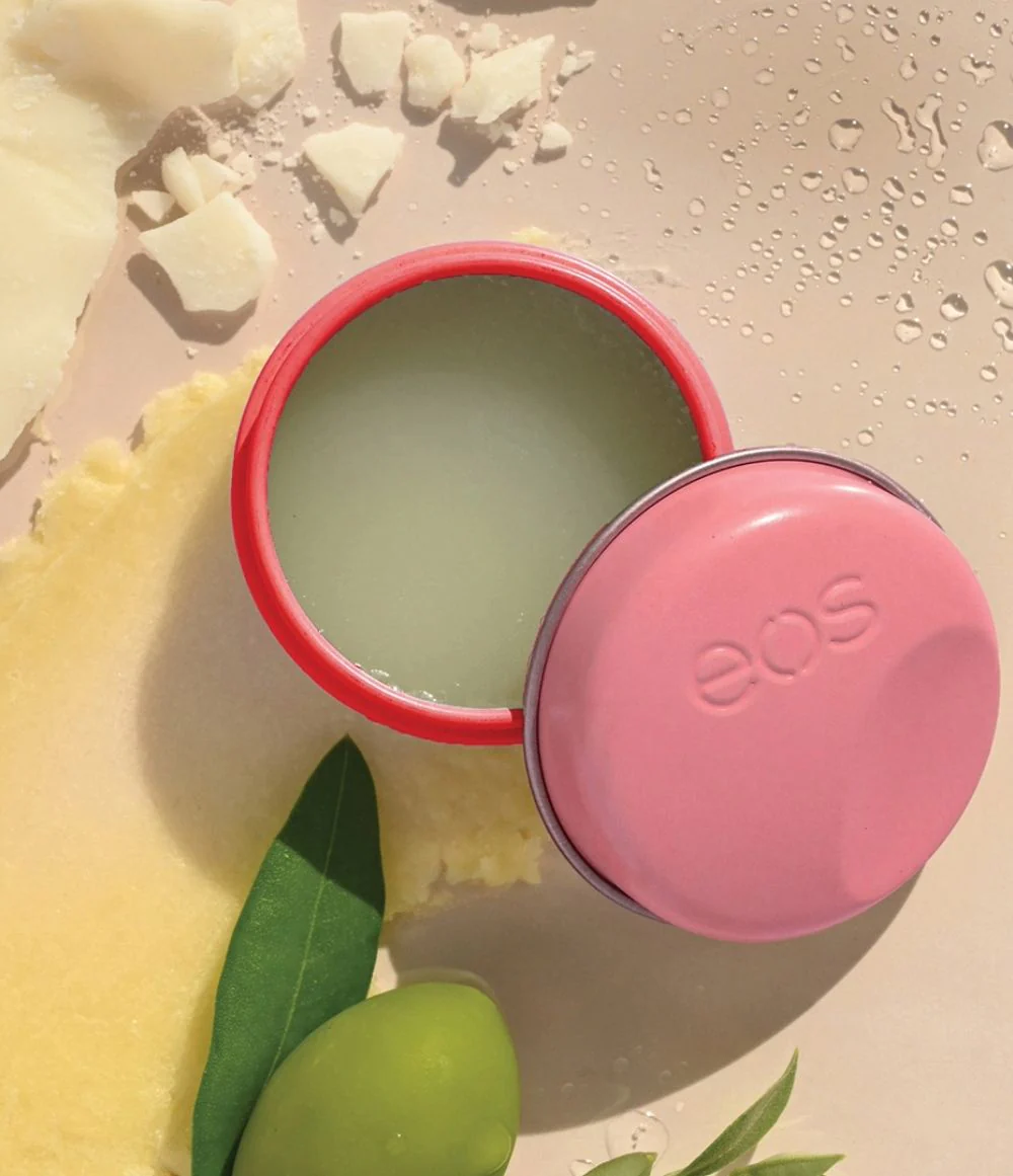 EOS Strawberry Sorbet Plant-Based Vegan Lip Salve - Image 2
