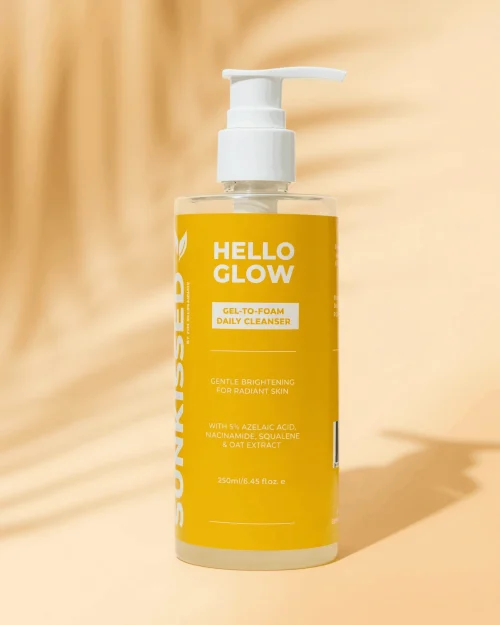 Sunkissed Hello Glow Gel to Foam Daily Cleanser
