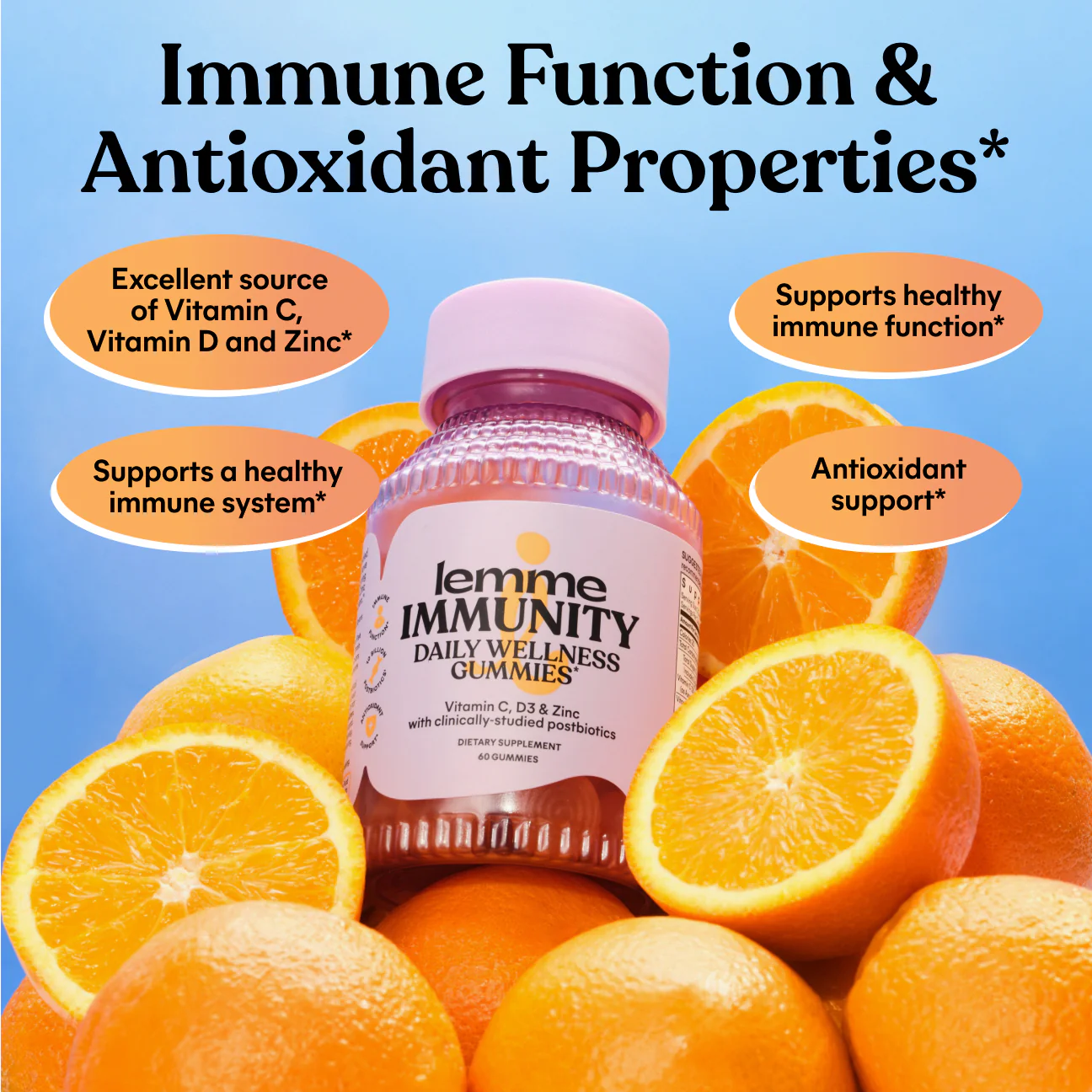 Lemme Immunity Gummies Daily Wellness Gummies* - Image 2