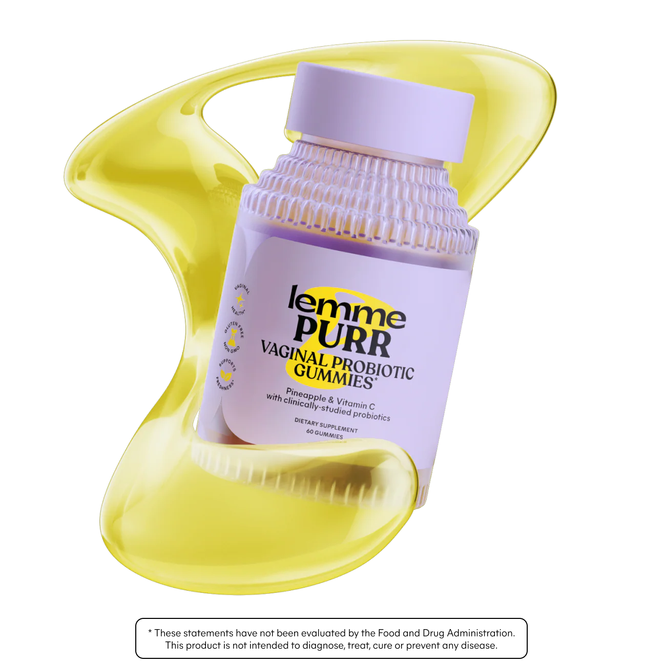 Lemme Purr Gummies Vaginal Probiotic Gummies*